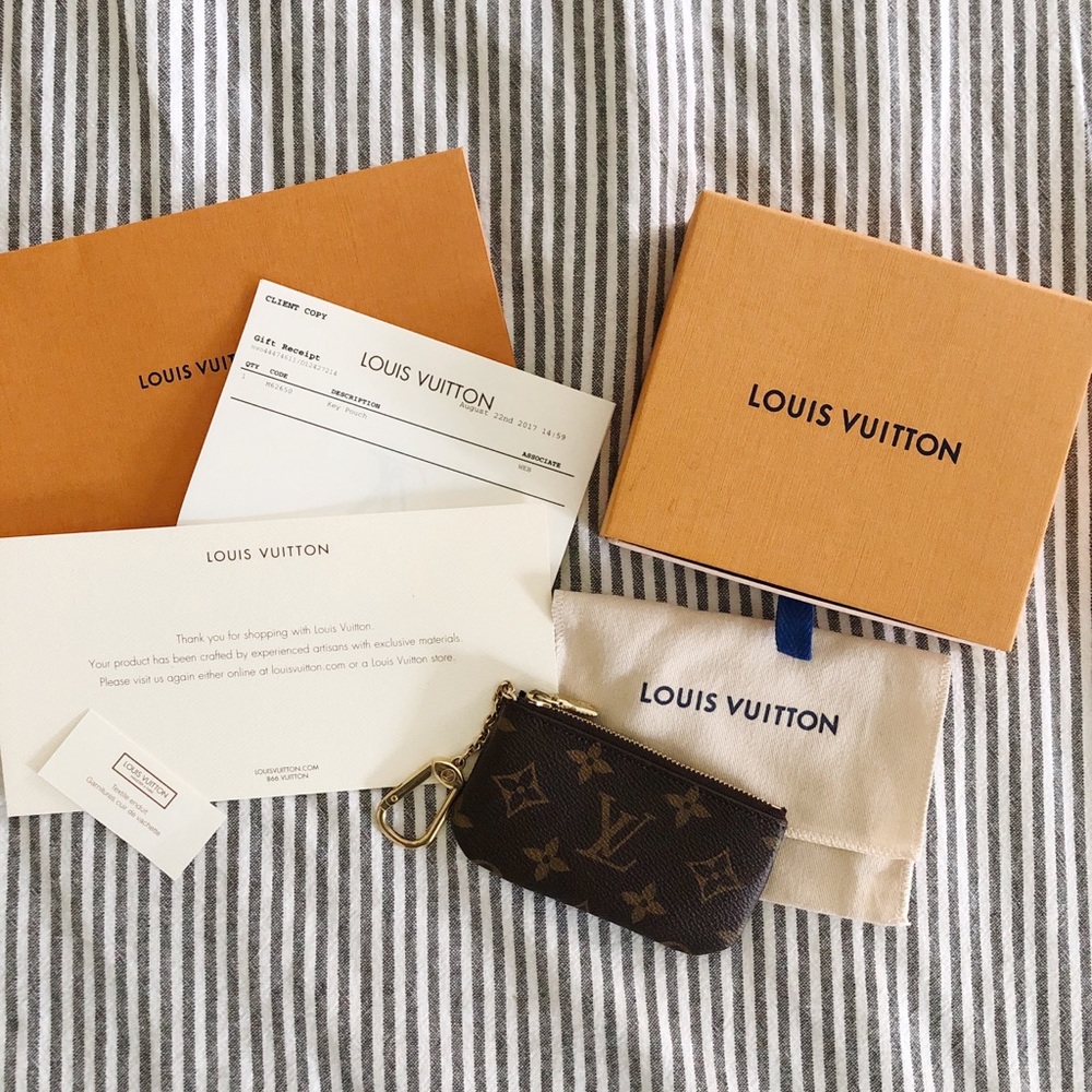 Authentic Louis Vuitton Key Pouch